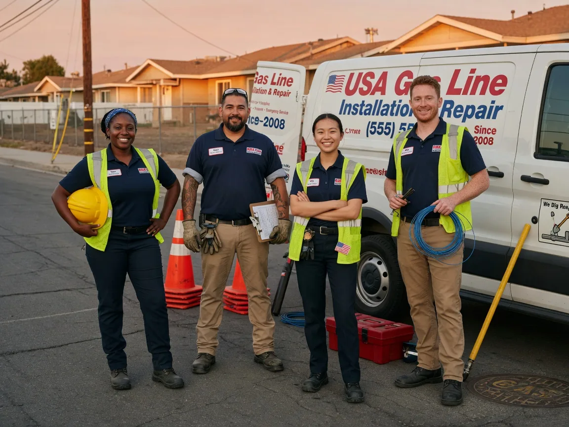 Gas Line Installation company in Doyline, LA